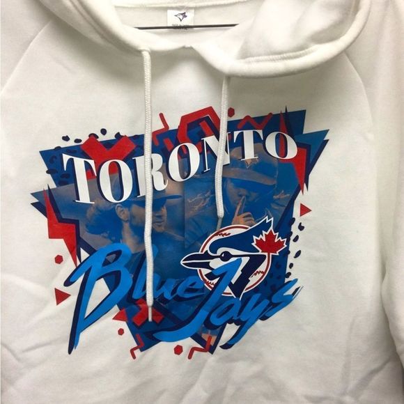 Toronto Blue Jays Short Sleeve Graphic Hoody size XL - Picture 1 of 5